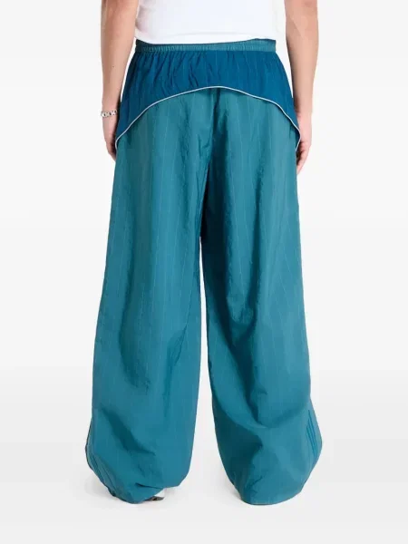 Top sport Adidas cu dungi de catifea cord tenis albastru