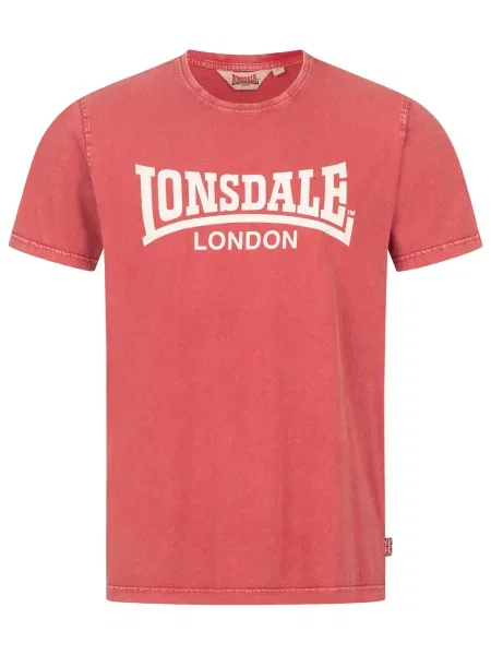 LONSDALE Tricou Stofa roșu alb