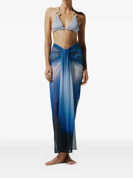 Fusta maxi Baobab albastru