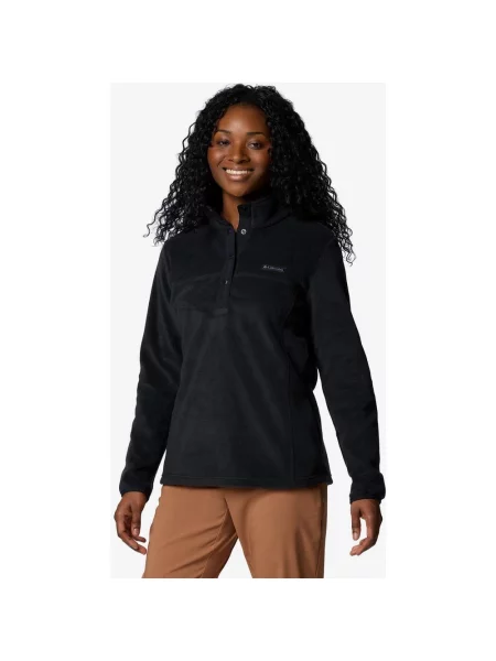 Polar Columbia Benton Springs Half Zip Snap Pull Over II XS czarny
