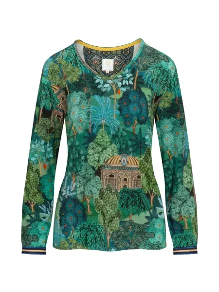 Tricou Pip Studio lung verde