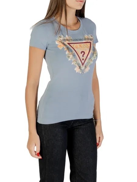 Guess Tricou albastru