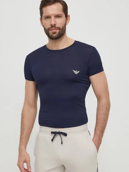 Emporio Armani Underwear Majica lounge bež