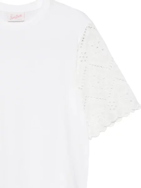 Tricou Mc2 Saint Barth cu broderie alb