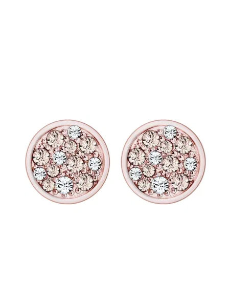 ELLI Uhani Kreis rožnato zlata bela