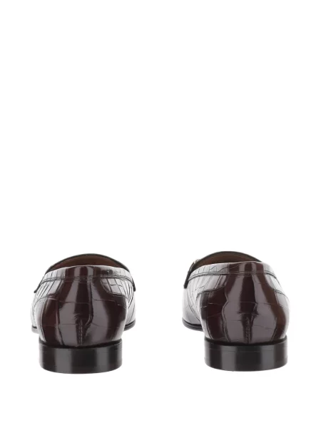 Pantofi loafer Ferragamo din piele maro