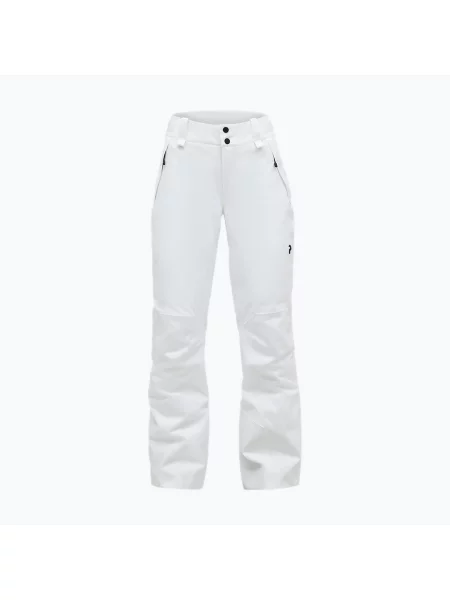 Pantaloni de schi pentru femei Peak Performance Anima off white alb