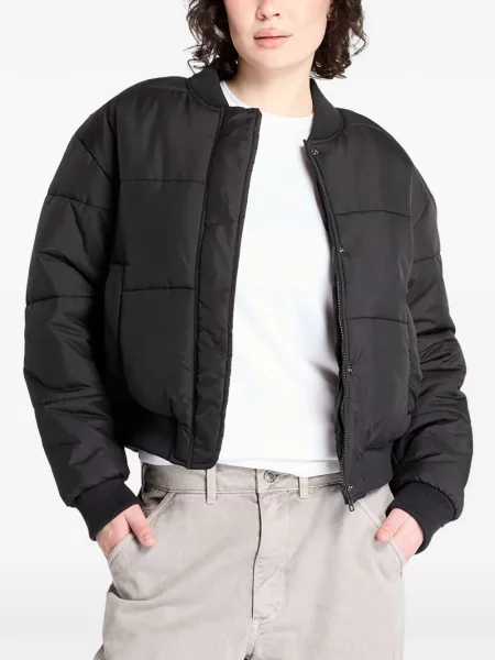 Matlasat geacă bomber Urban Classics negru