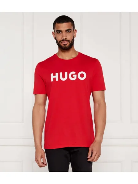 HUGO Póló Dulivio | Regular Fit piros