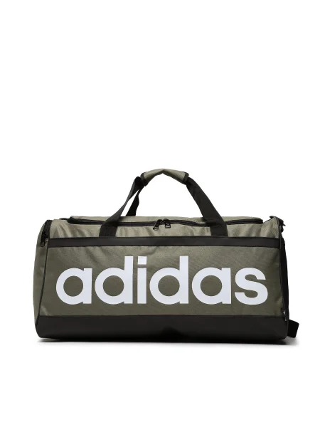 Спортна чанта adidas Essentials Linear Duffel Bag Medium зелен