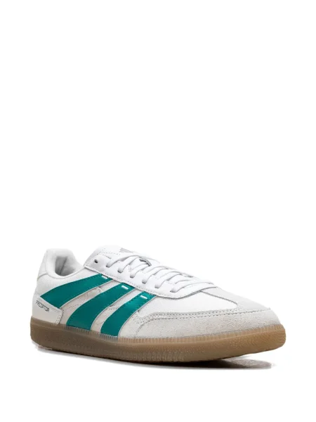 Sneakerși Adidas Gazelle din piele de căprioară cu dungi portocaliu