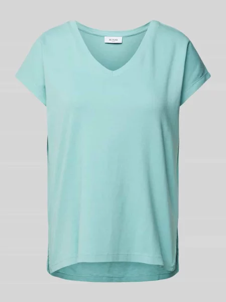 T-shirt z dekoltem w serek Be Pure Dutch