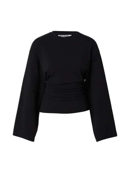 WEEKDAY Tričko černá