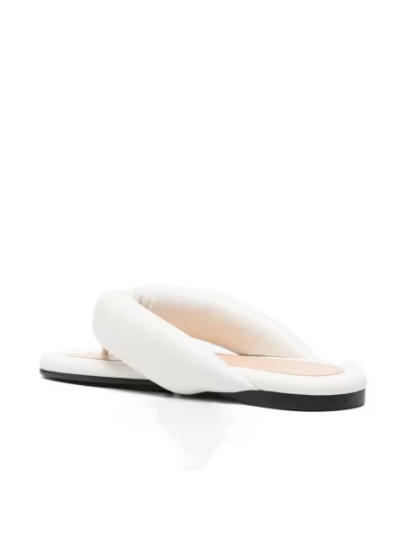 Sandale Carven din piele alb