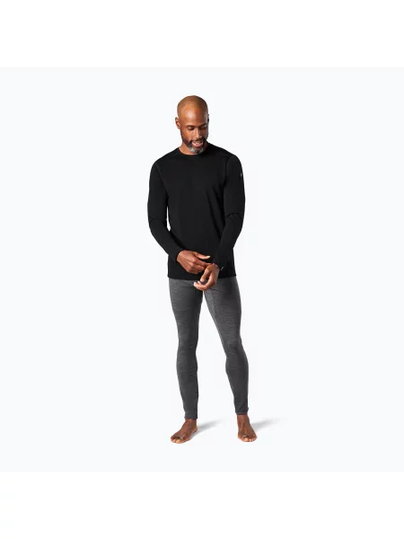 Férfi termoaktív pulóver Smartwool Classic All-Season Merino Baselayer Boxed Classic All-Season Merino Baselayer Boxed fekete