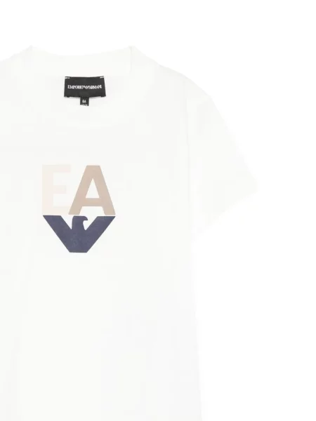 Koszula dziecięca Emporio Armani niebieska