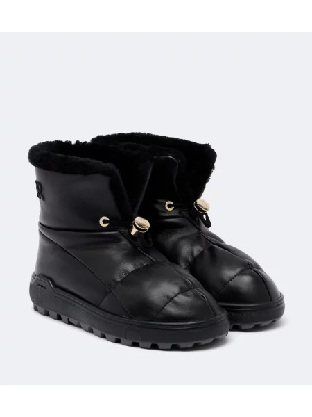 Botine Bogner din piele negru