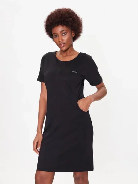 Vsakodnevna obleka Liu Jo Sport črna