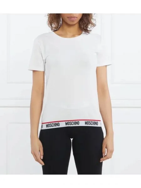 Moschino Underwear Tricou alb