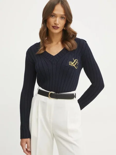 Luisa Spagnoli pulover de femei bleumarin