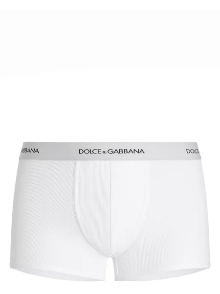 Boxeri Dolce & Gabbana alb