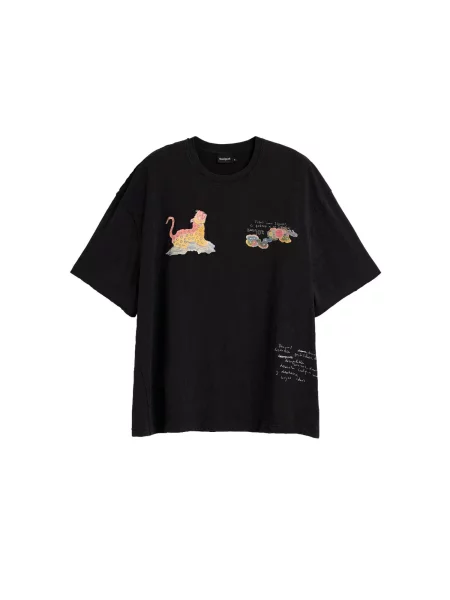 Desigual Tricou negru