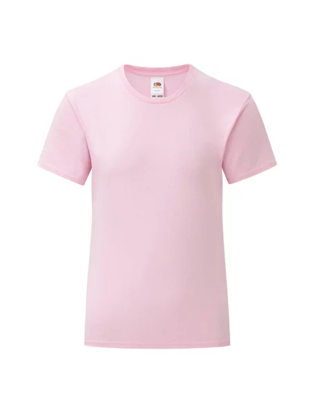 Tricou copii Fruit Of The Loom roz