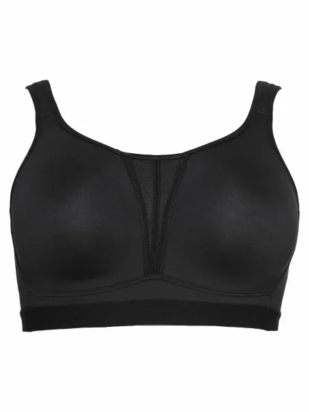 SHEEGO Sutien sport negru
