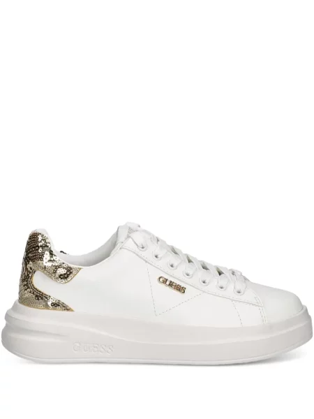 Tenisky Guess s flitry bílé