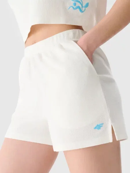 Pantaloni scurți 4f alb