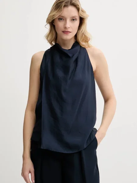 Блуза Armani Exchange тъмносиньо