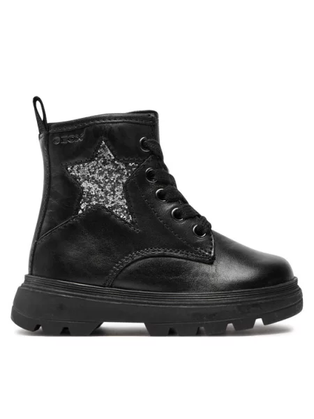 Geox Cizme B Kiddartah Girl M negru