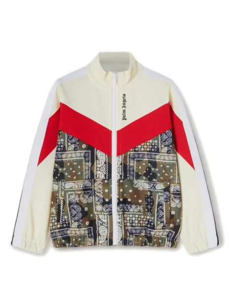 Kurtka dziecięca Palm Angels biała