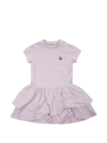 Sukienka dziecięca Moncler Enfant fioletowa