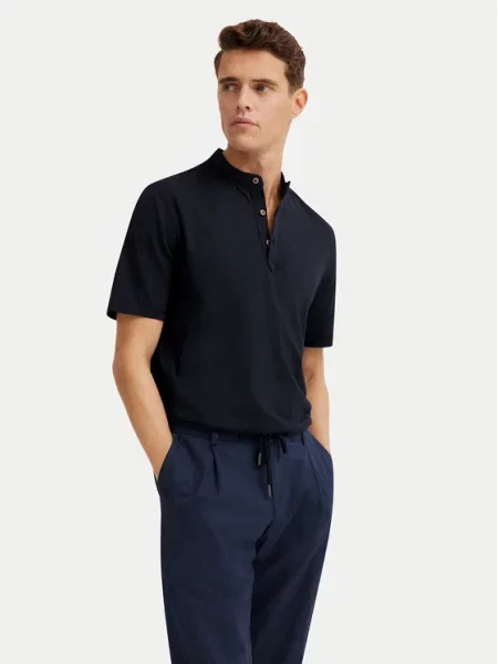 Bugatti Polo Granatowy