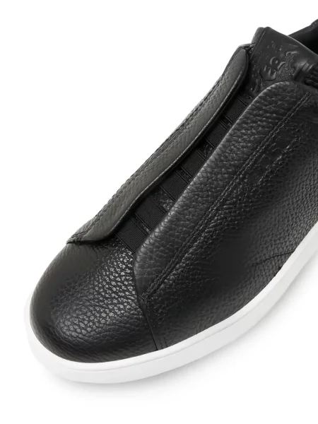 Chiloți Bally din piele slip-on negru