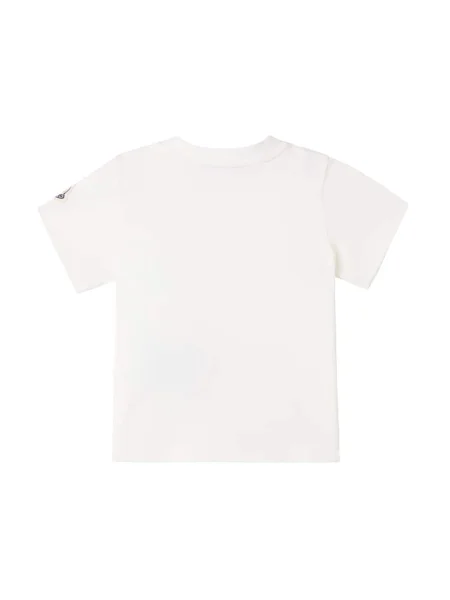 Gyerek póló Moncler Enfant fehér