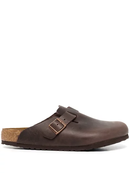 Sandale Birkenstock cu cataramă maro