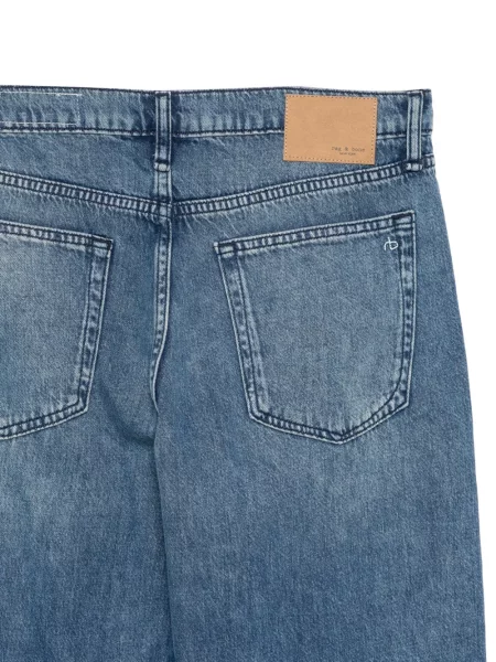 Blugi cu picior larg Rag & Bone albastru