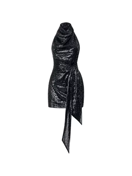 Rochie mini Toccin cu paiete negru