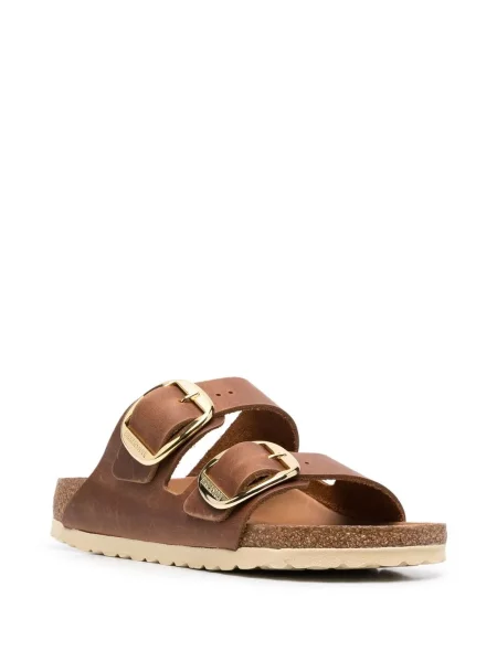 Sandale Birkenstock din piele maro