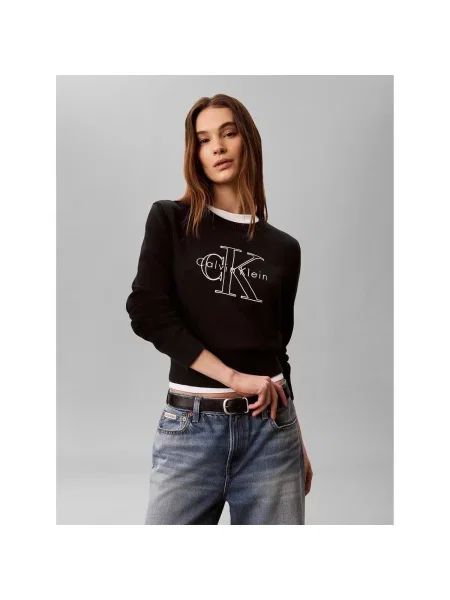 Top Calvin Klein Jeans alb