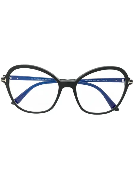 Ochelari de soare pătrați Tom Ford Eyewear negru