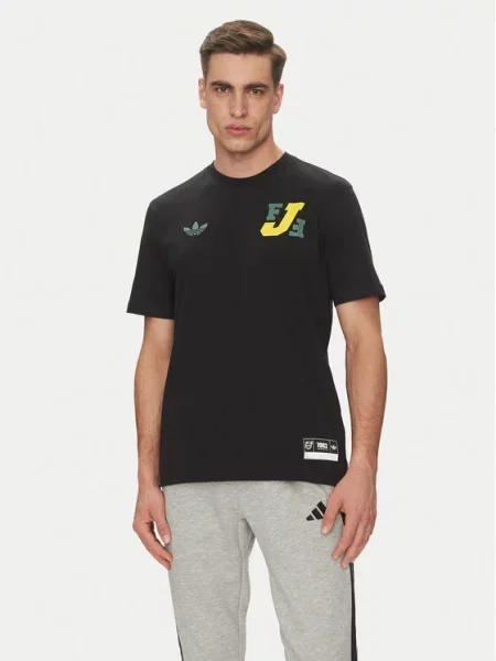 Adidas Marškinėliai Jamaica VRCT juoda
