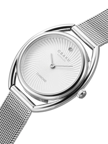 Ceas Obaku alb