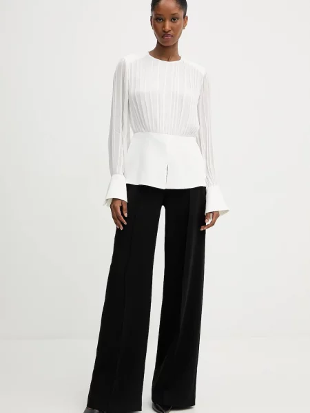 Блузка Karl Lagerfeld однотонна білий