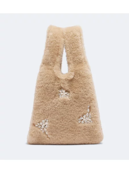 Geantă shopper Simone Rocha bej