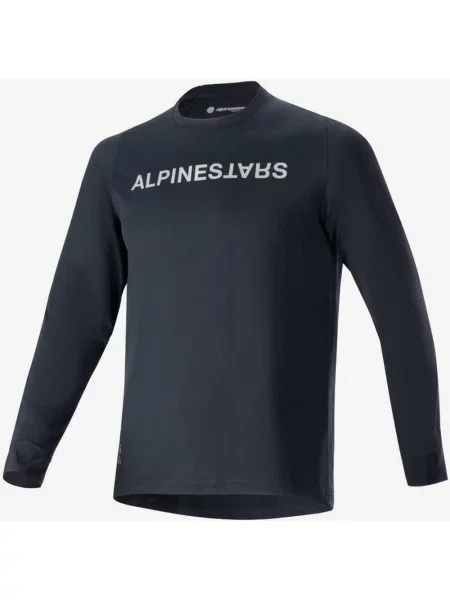 Koszulka rowerowa Alpinestars A-ARIA Switch długi rękaw intensywna czerń S czarna