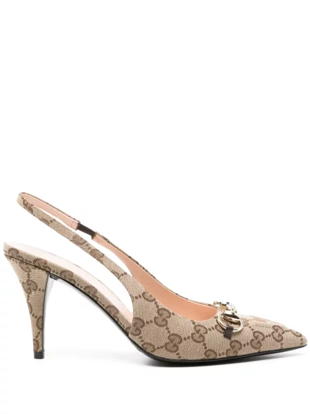 Pantofi cu toc Gucci slingback