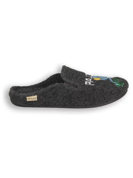 Pantofle Grünland šedé